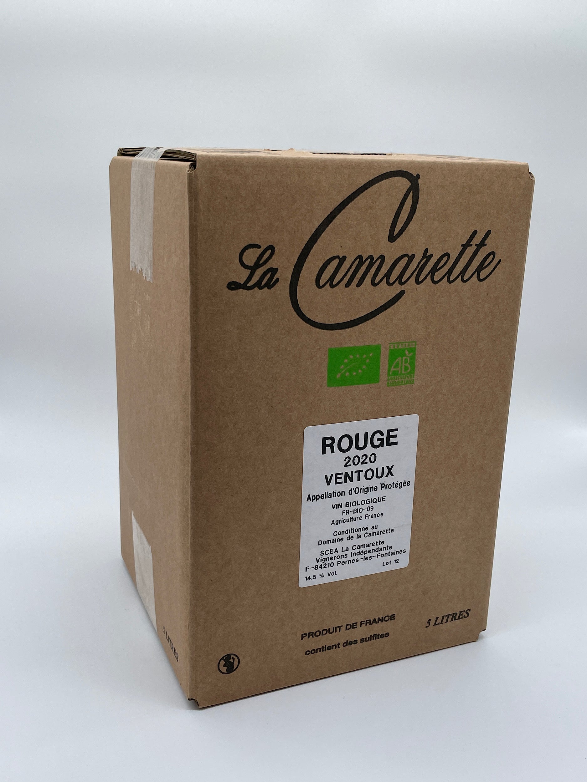 Bib 5L Ventoux Rouge Bio